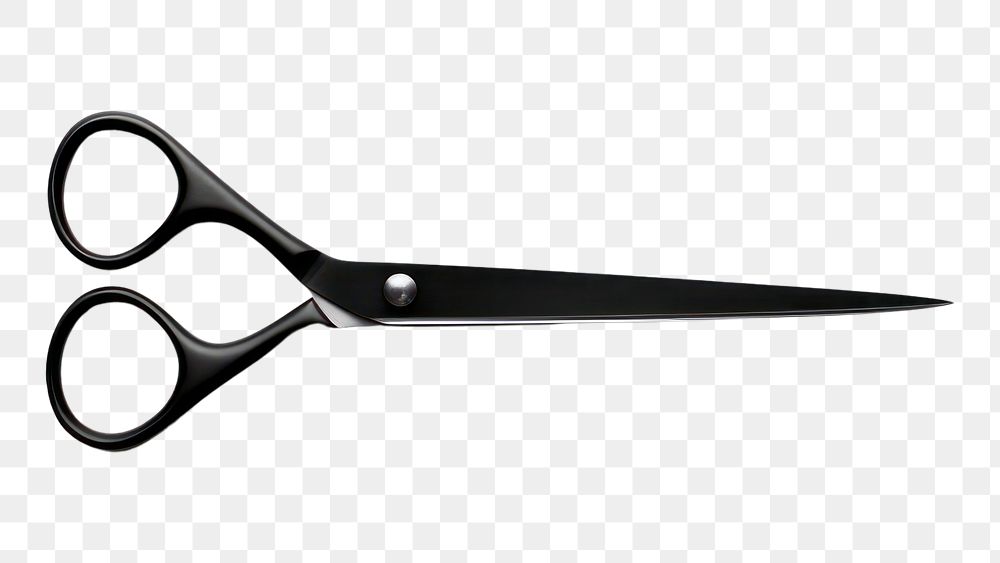 PNG Scissors black white background equipment. AI generated Image by rawpixel.