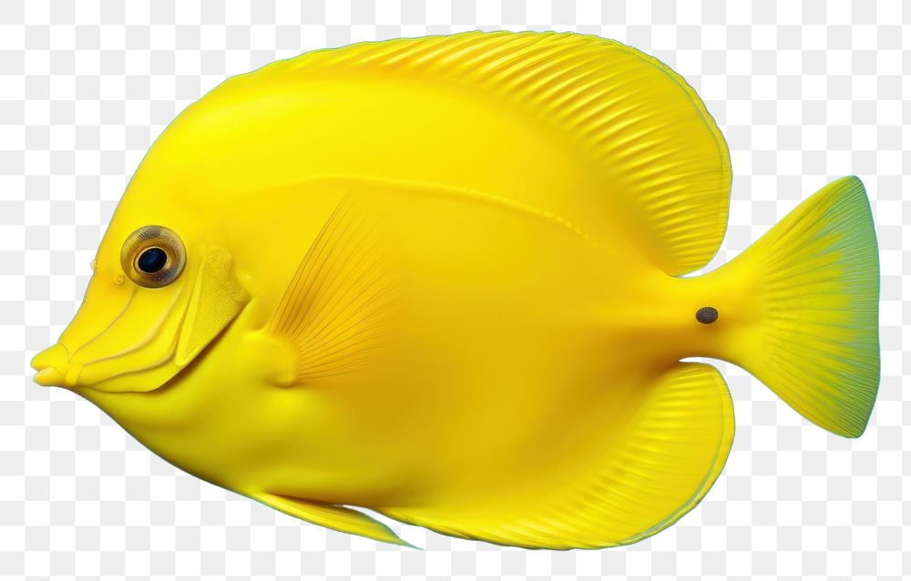 PNG Fish animal yellow marine. AI generated Image by rawpixel.