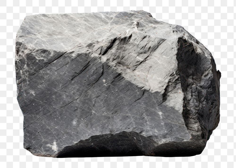 PNG Mineral rock anthracite textured. AI generated Image by rawpixel.