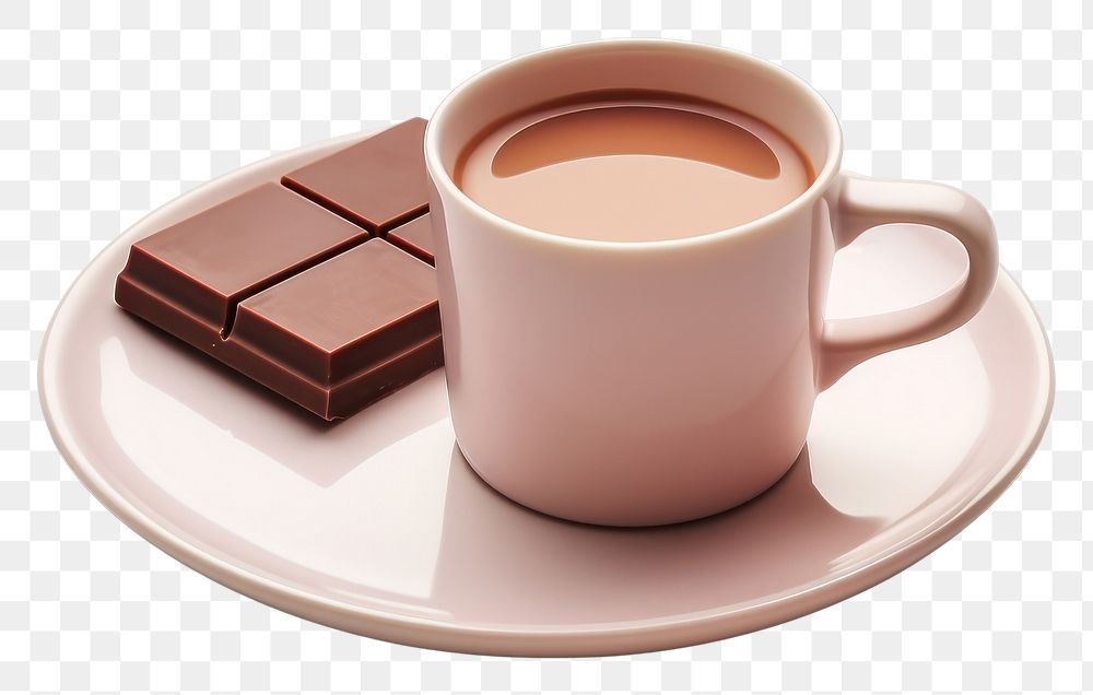 PNG Chocolate cup dessert coffee. AI generated Image by rawpixel.