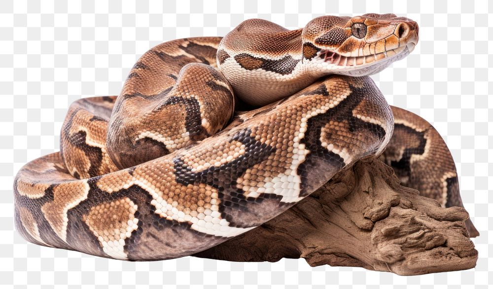 PNG Reptile animal snake white background. AI generated Image by rawpixel.