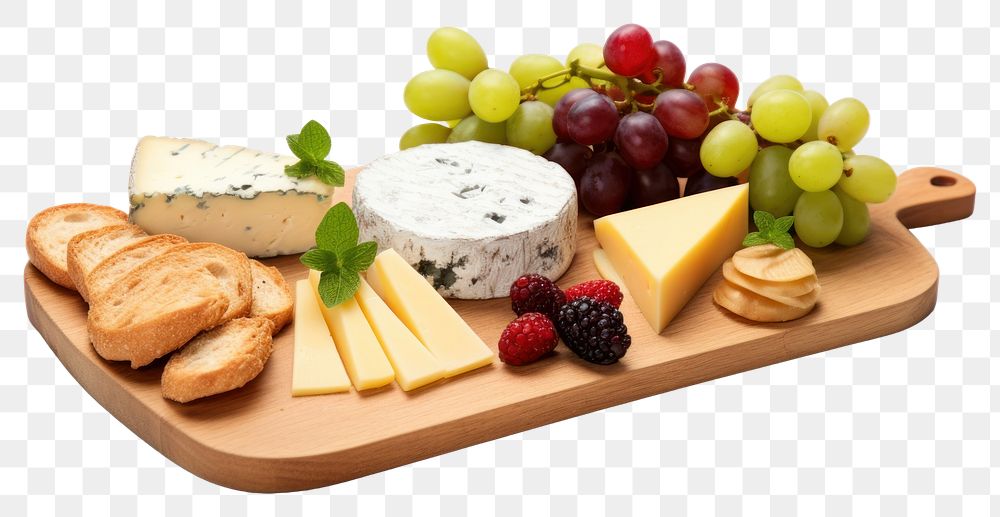 PNG Cheese plate food white background. AI generated Image by rawpixel.