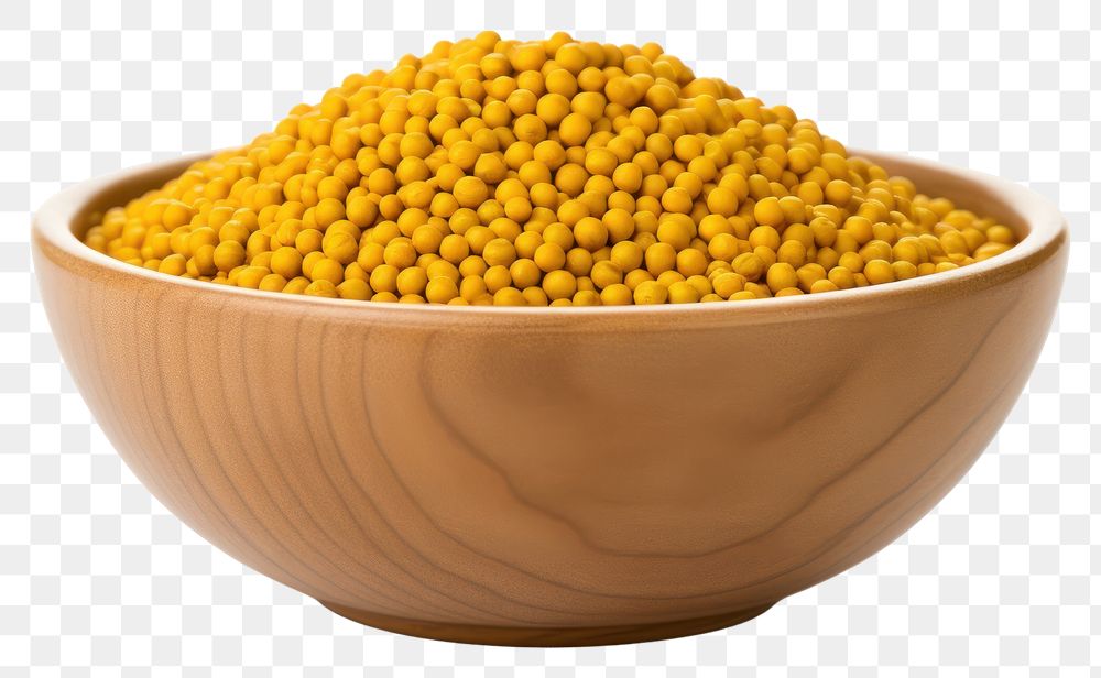 PNG Mustard seeds bowl food  