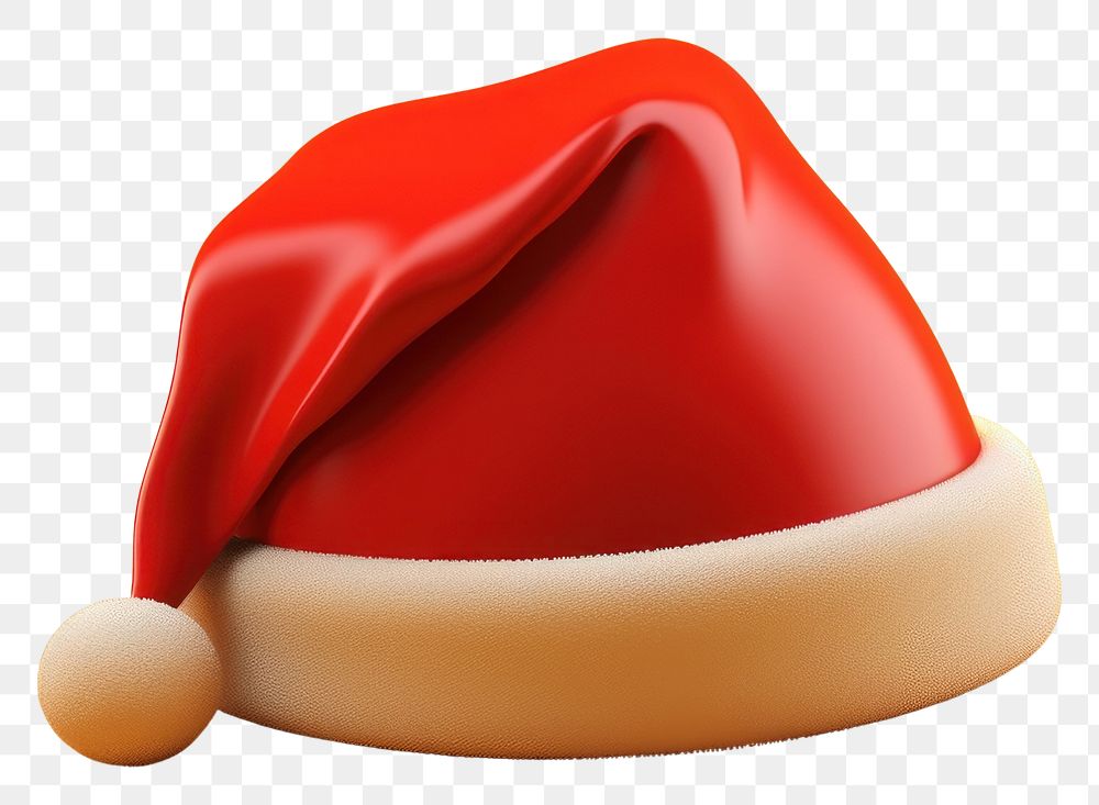 PNG Christmas yellow red hat. AI generated Image by rawpixel.