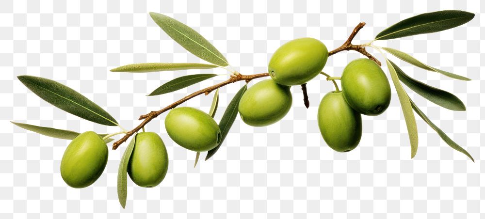 PNG Branch olive plant green. AI generated Image by rawpixel.