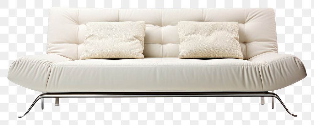 PNG  Furniture pillow sofa bed. AI generated Image by rawpixel.