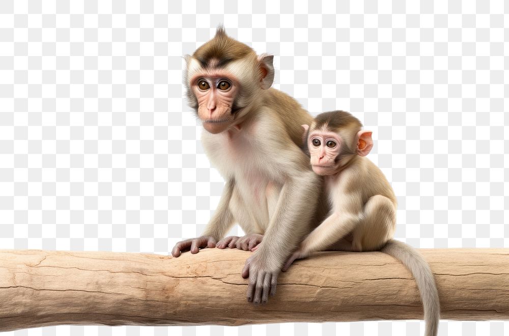 PNG Monkey wildlife animal mammal. AI generated Image by rawpixel.
