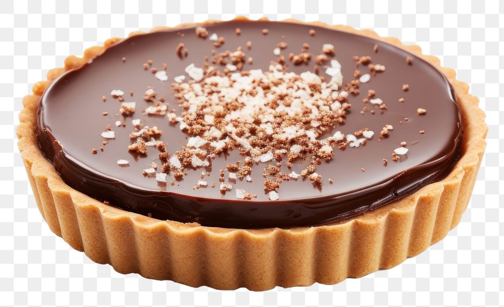 PNG Tart chocolate dessert cupcake. AI generated Image by rawpixel.