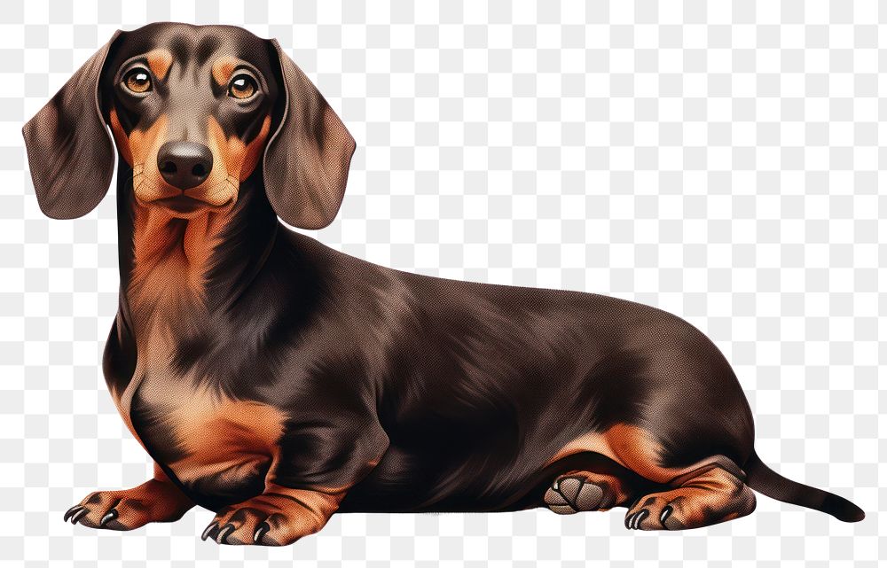 PNG Dachshund animal mammal hound. 