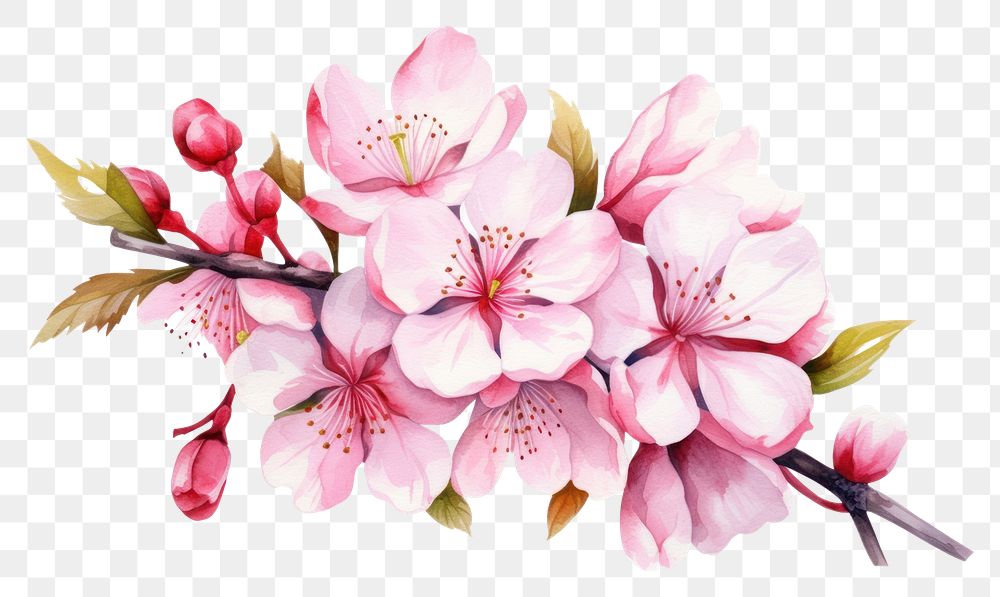 PNG Flower blossom plant transparent background. AI generated Image by rawpixel.