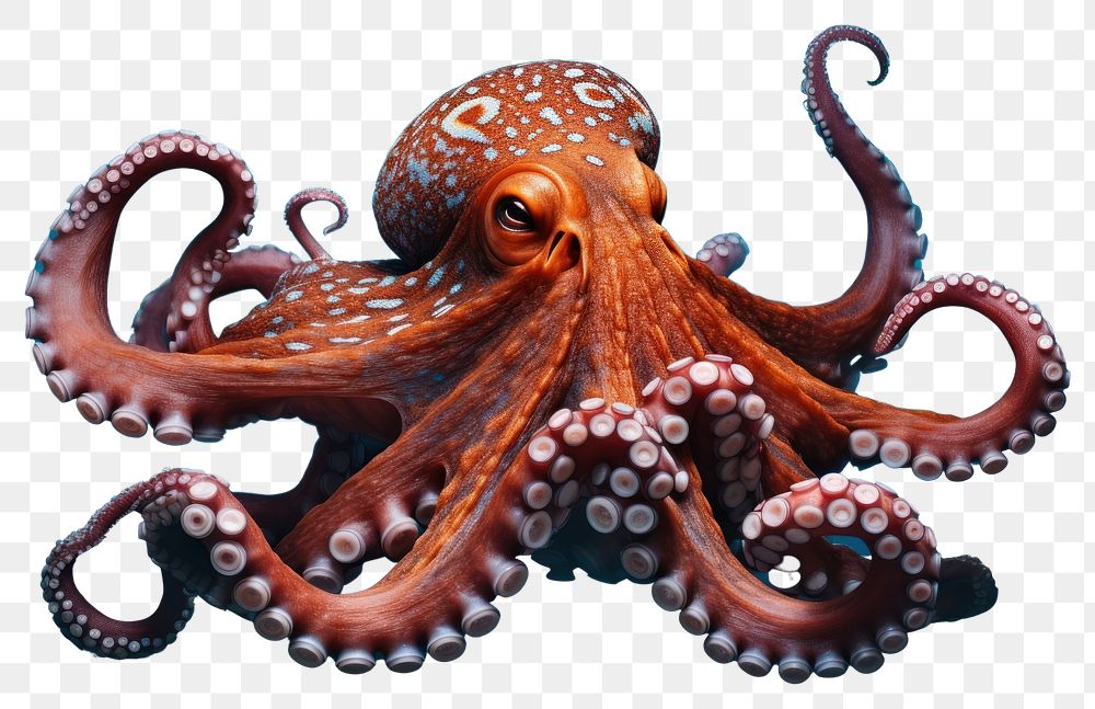 PNG Octopus animal invertebrate cephalopod. 