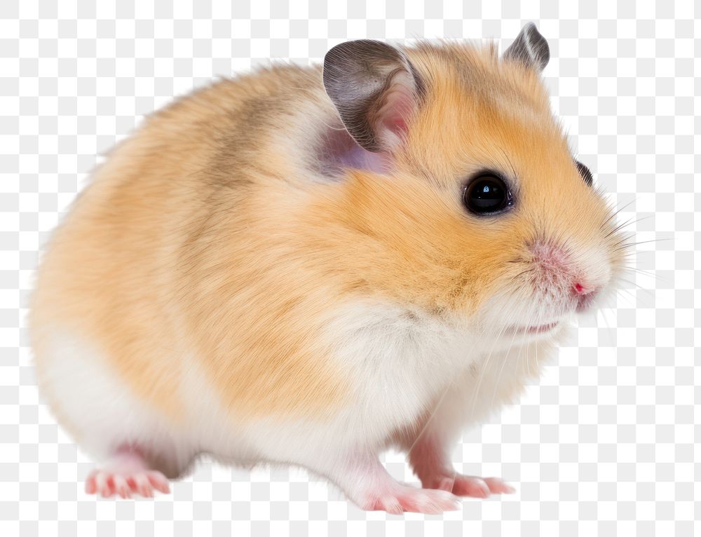 PNG Hamster portrait rodent animal transparent background