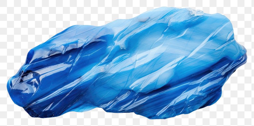 PNG Blue accessories accessory crumpled transparent background