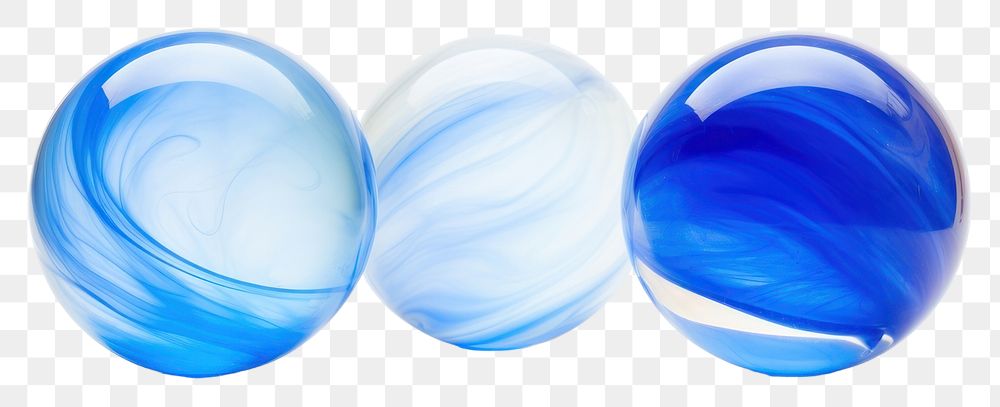 PNG Sphere marble blue simplicity transparent background