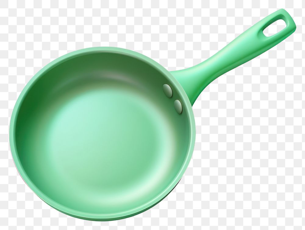 PNG Green pan wok transparent background. AI generated Image by rawpixel.