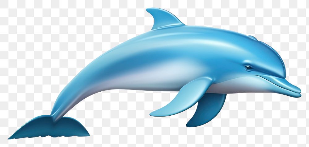 PNG Dolphin cartoon animal mammal. AI generated Image by rawpixel.