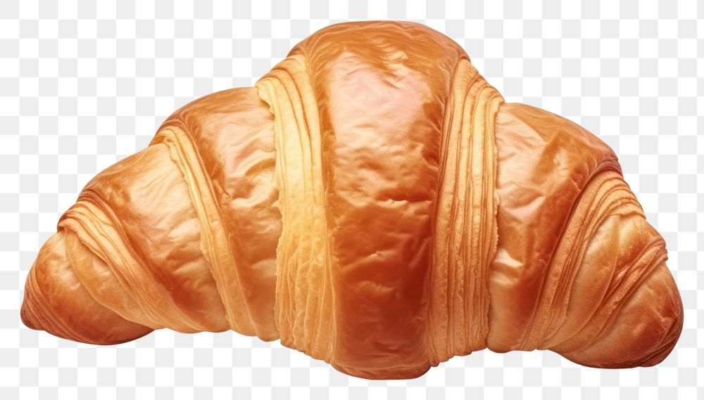 PNG Croissant bread food viennoiserie. AI generated Image by rawpixel.