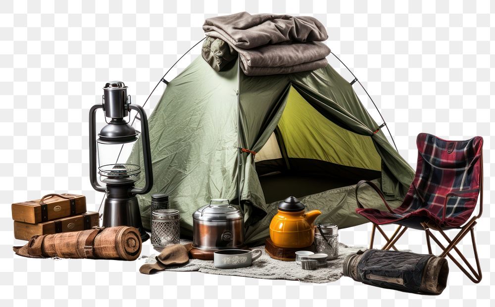 PNG Camping tent relaxation transparent background