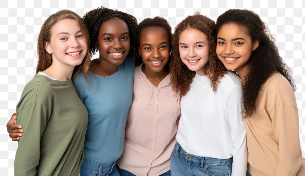 PNG Teenager women adult smile.