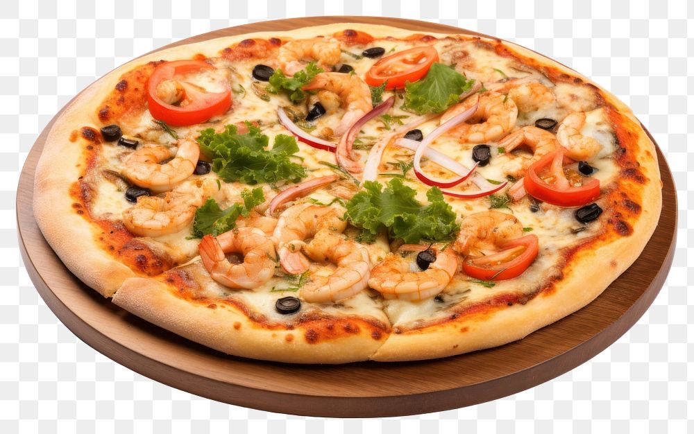 PNG Pizza food transparent background mozzarella. AI generated Image by rawpixel.