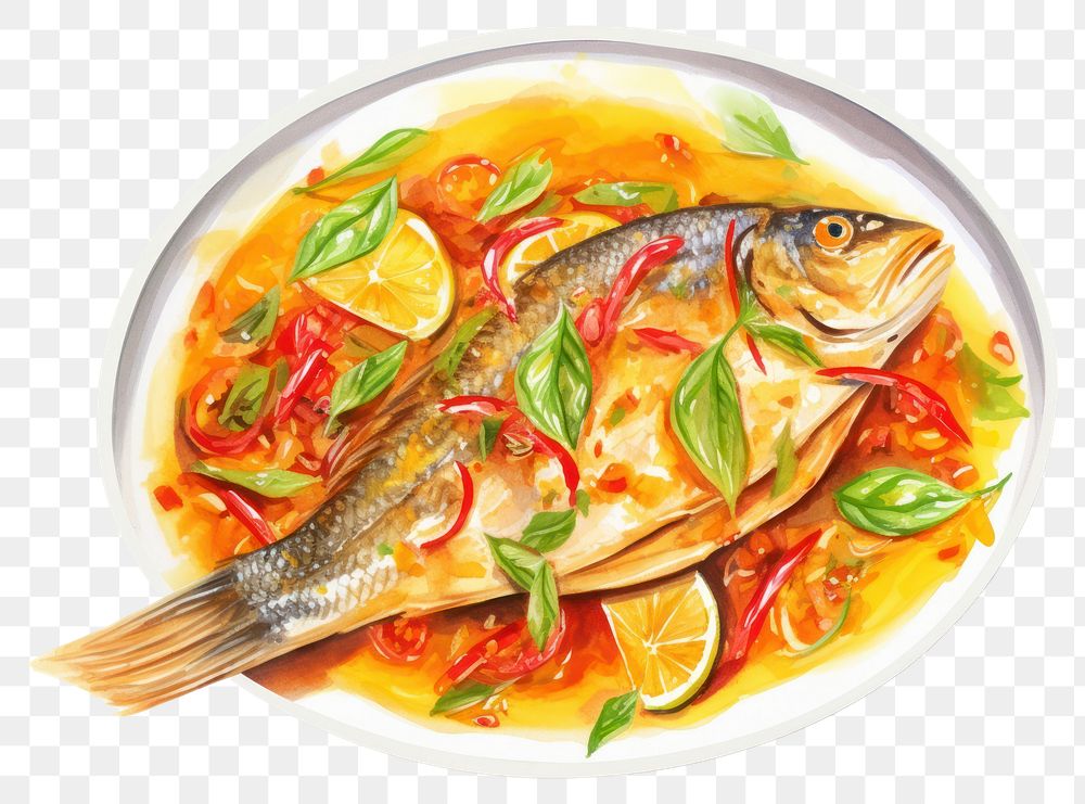 PNG Seafood plate table meal. AI generated Image by rawpixel.