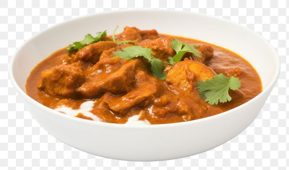 PNG Curry food meat meal. AI generated Image by rawpixel.