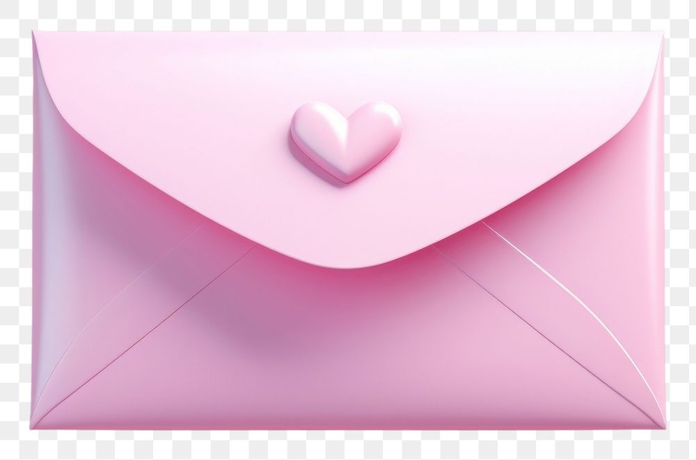 PNG Envelope letter love magenta. 