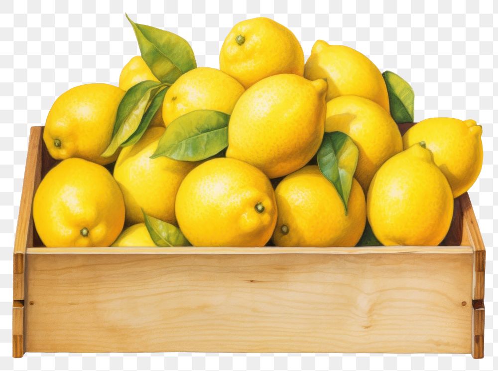 PNG Fruit lemon plant food. AI generated Image by rawpixel.