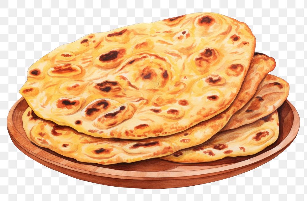 PNG Tortilla bread naan food. 