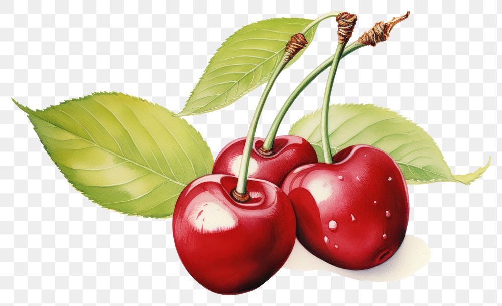 PNG Cherry fruit plant food. 