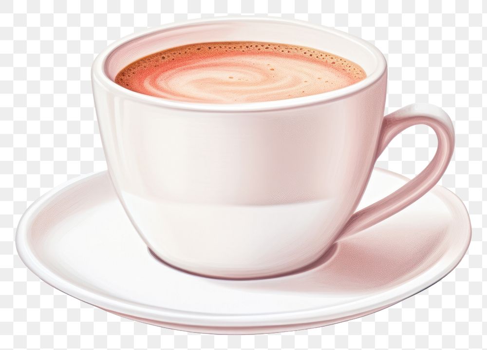 PNG Coffee cup saucer drink. 