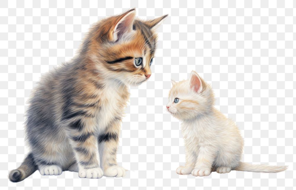 PNG Kitten animal mammal pet transparent background