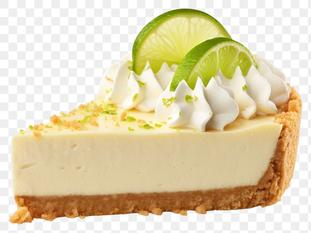 PNG Lime cheesecake dessert fruit. AI generated Image by rawpixel.