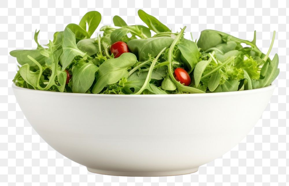 PNG Vegetable spinach arugula salad transparent background