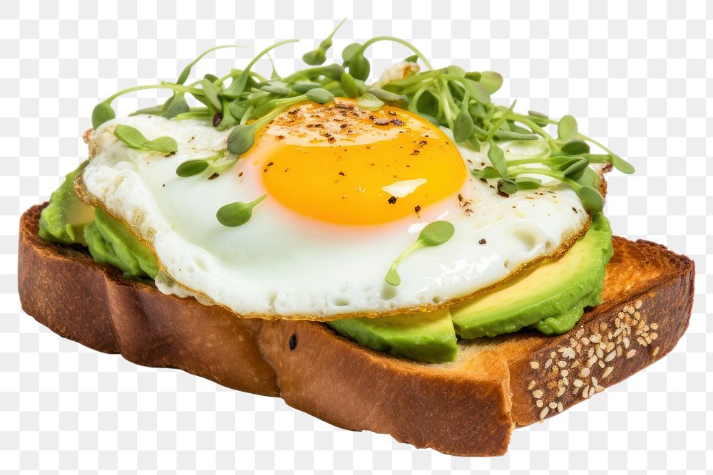 PNG Bread food egg vegetable. AI generated Image by rawpixel.