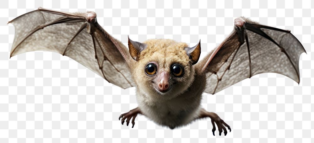 PNG Wildlife animal mammal bat. AI generated Image by rawpixel.