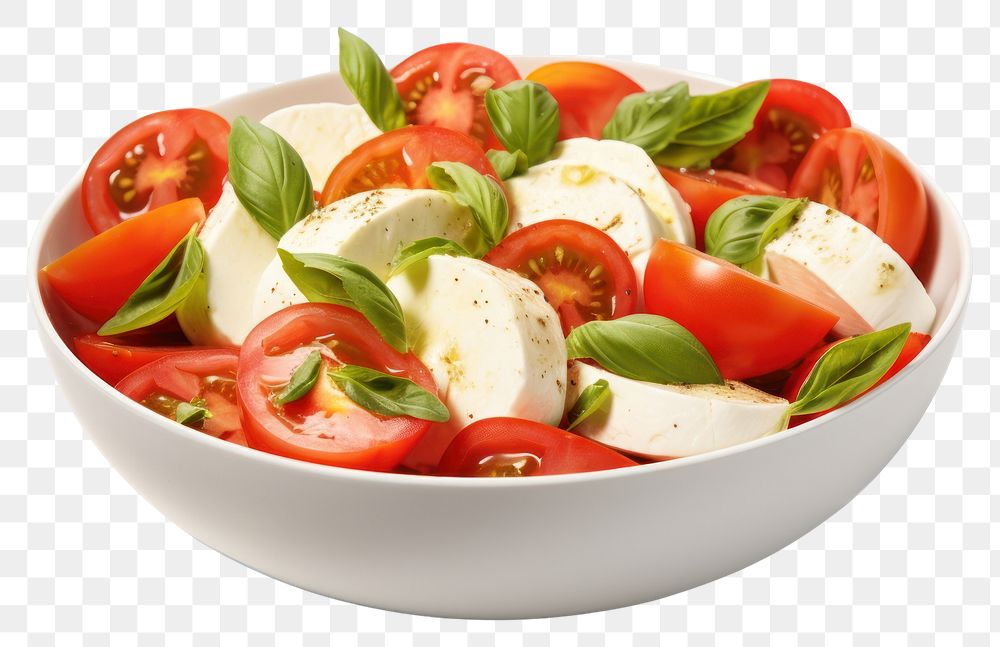 PNG  Insalata Caprese Italian food vegetable tomato plant. AI generated Image by rawpixel.