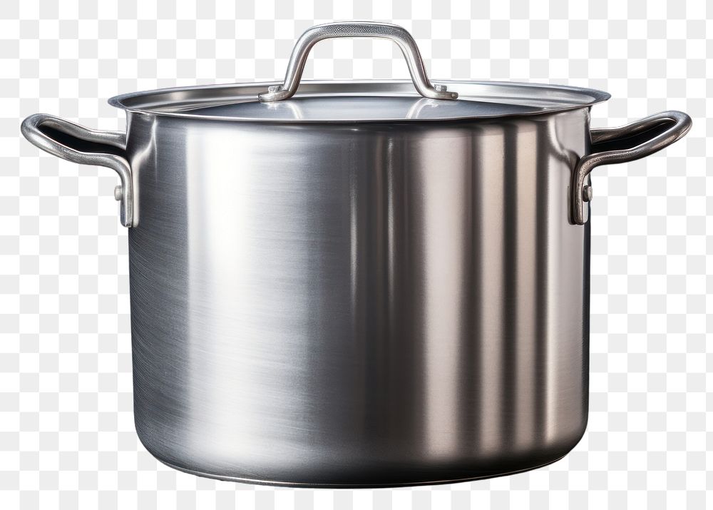 PNG Kitchen silver pot appliance. AI generated Image by rawpixel.