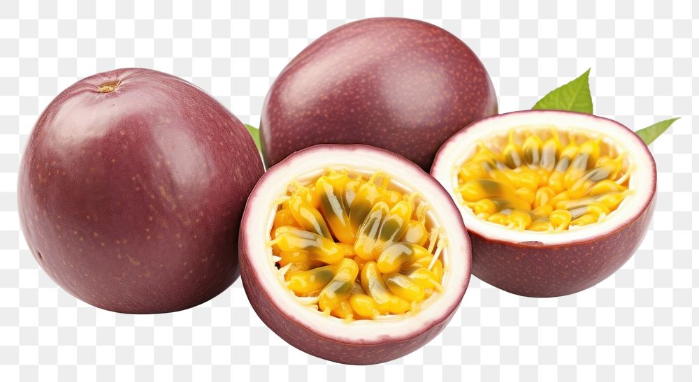 PNG Passionfruit plant food freshness. AI generated Image by rawpixel.