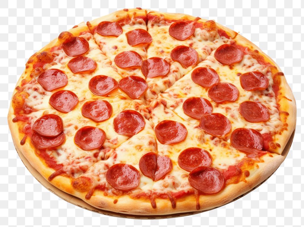 PNG Pepperoni pizza food freshness sausage