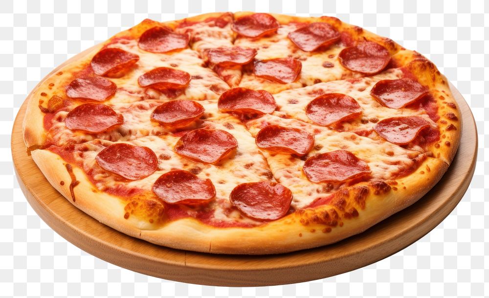 PNG Pepperoni pizza food vegetable freshness. 