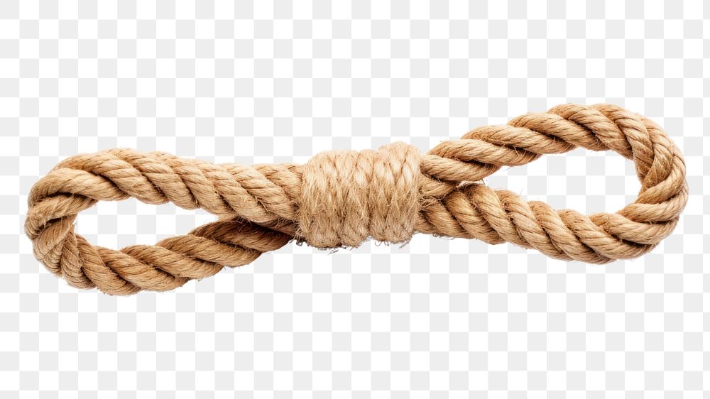 PNG Rope white background durability intricacy. 