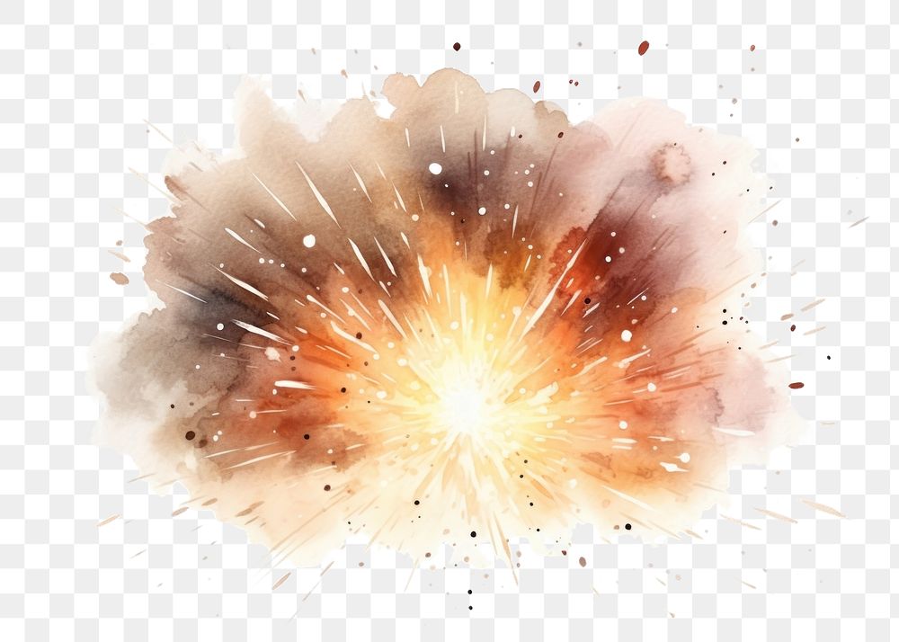 PNG Backgrounds fireworks light splattered. 