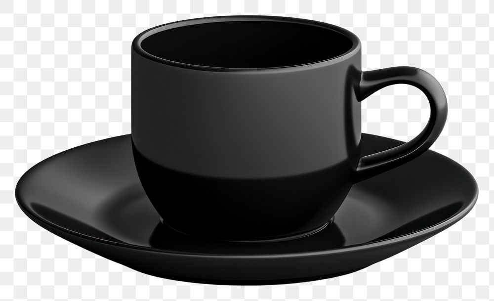 PNG Coffee cup saucer drink. 