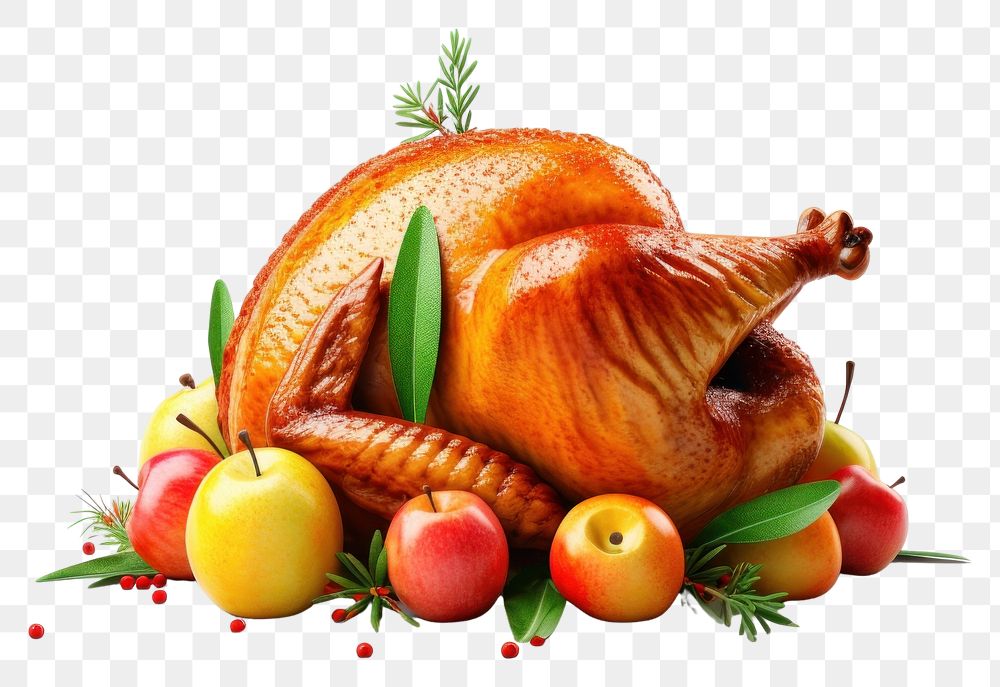 PNG Food thanksgiving dinner turkey. AI generated Image by rawpixel.