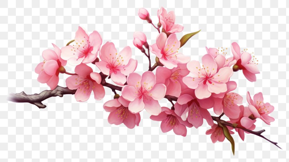 PNG Blossom flower plant transparent background