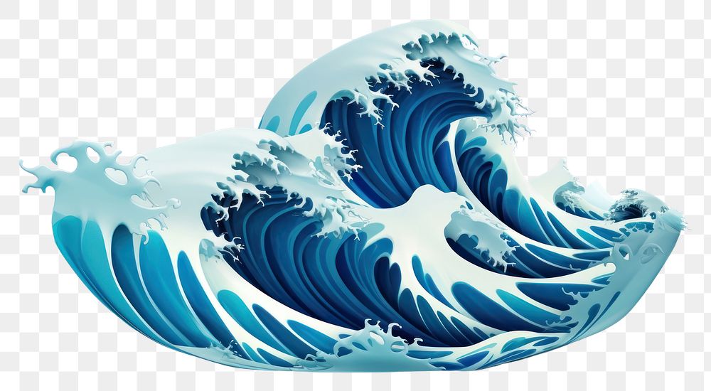 PNG  Ocean sea splashing surfboard. AI generated Image by rawpixel.