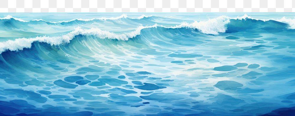PNG  Nature ocean sea backgrounds. AI generated Image by rawpixel.