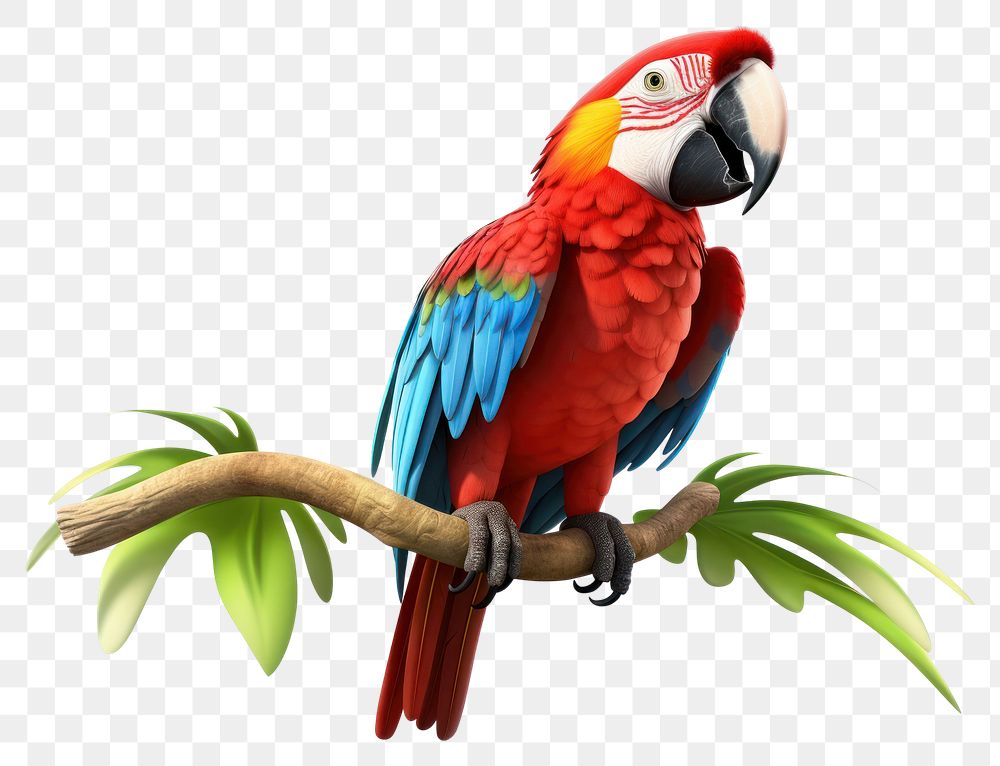 PNG  Parrot animal bird lovebird. AI generated Image by rawpixel.