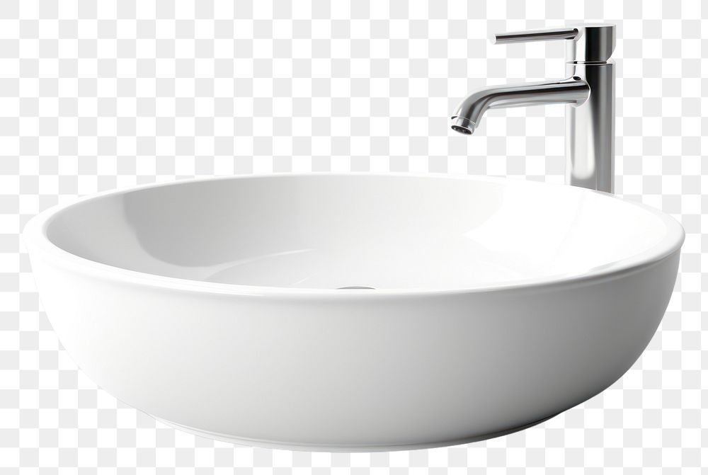 PNG Bathroom white basin sink. AI generated Image by rawpixel.